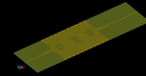 CSRRSイメージによる基板一体型導波管フィルター